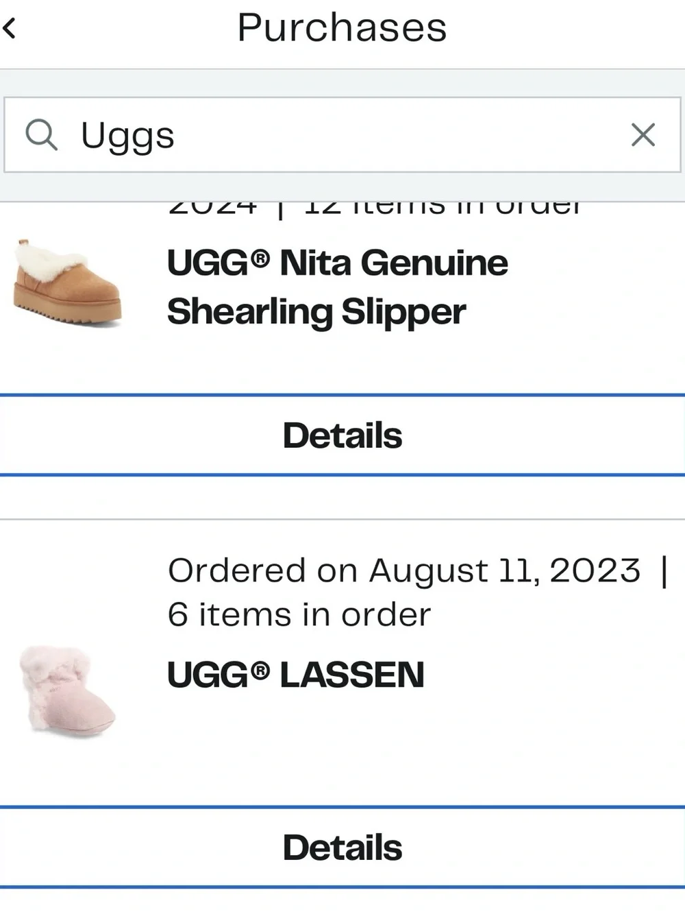 UGG Kids Pink Faux-Fur Bootie Slippers purchased from Nordstrom Rack